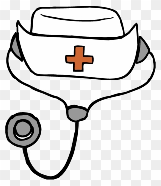 Nurse Hat Clip Art - Clip Art - Png Download