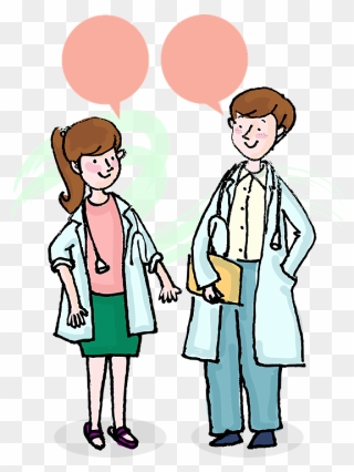 Transparent Couples Clipart - Girl Doctor Png Gif