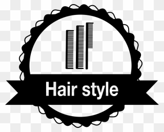 Hair Style Badge With Combs - Pisa Centrale Railway Station Clipart
