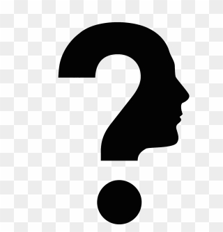 Human Head Question Mark Face - Face Question Mark Png Clipart
