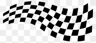 Clipart Resolution 2012*909 - Two Checkered Flags Crossed - Png Download