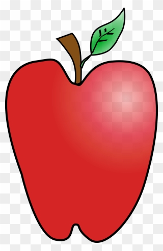 Transparent Apples Clipart - Apple And Banana Cartoon - Png Download