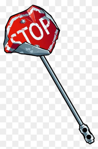 Stop Sign Hammer Brawlhalla Clipart