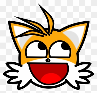 Tails Awesome Face - Tails Face Png Clipart