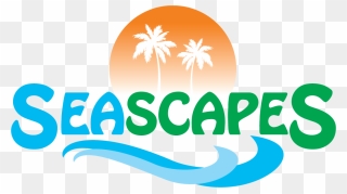 Landscape Clipart Seascape - Png Download