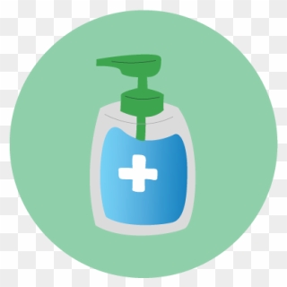 Hand Sanitizer Icon Flat Design"  Class="embed Responsive - Liquid Hand Soap Clipart