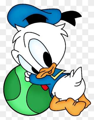Cute Donald Duck Cartoon Clipart