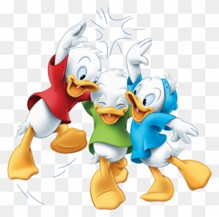 Donald-duck - Huey Dewey And Louie Png Clipart
