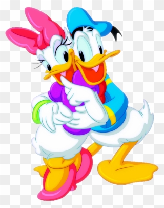 Donald Duck & Daisy Png Image - Donald And Daisy Duck Love Clipart