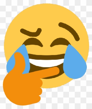 Joyfuk Killmepls Thinking Discord Emoji Discord Laughing - Laughing Crying Emoji Discord Clipart