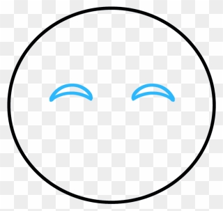 How To Draw Crying Laughing Emoji Lowercase O - Small Circle Inside A Big Circle Clipart