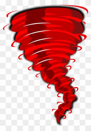 Red Tornado Png Clipart