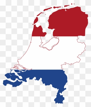 2000px-netherlands Stub - Svg - Netherlands Map With Flag Clipart