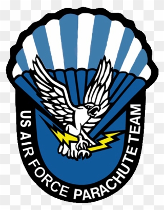 Fileunited States Air Force Parachute Team Wings Of - Usafa Parachute Team Clipart