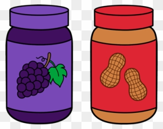 Clip Art Jar Of Jelly - Png Download