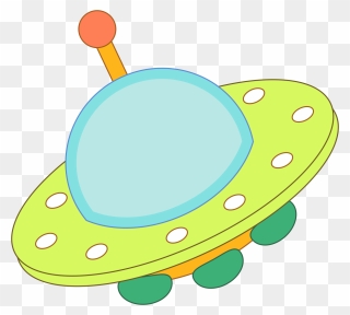 Spaceship Clipart Outer Space - Circle - Png Download
