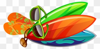 Sunglasses Elements, Hong Kong Surfboard Clip Art - Surfboards Transparent Clipart - Png Download