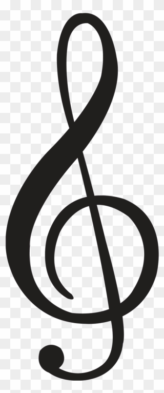 Transparent Music Symbols Png - Music Note Clipart
