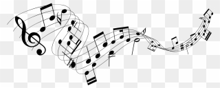 Musical Notes Transparent Background - Transparent Background Musical Notes Png Clipart