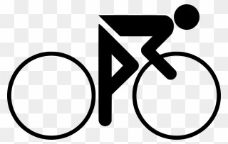 Transparent Cyclist Png - Olympic Cycling Logo Clipart