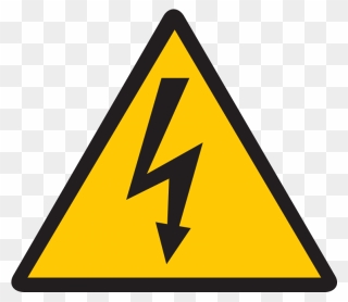 Electrical Hazard Symbol Png Clipart
