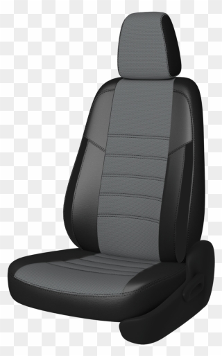 Car Seat Clipart Group Graphic Black And White - Renault Trafic - Png Download