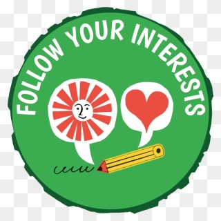 Follow Your Interests - Circle Clipart
