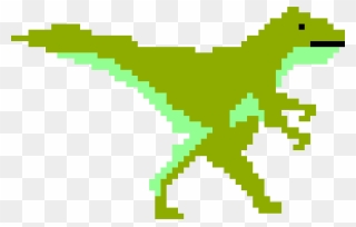 Bird Pixel Art Png, Png Download - Pixel Dinosaur Png Clipart