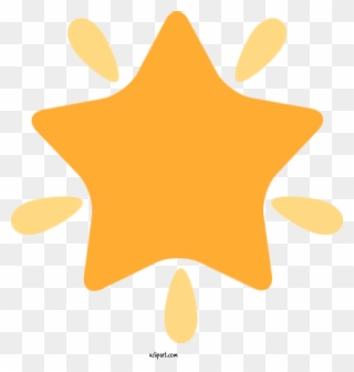 Transparent Holidays Yellow Line Star For Diwali For - Star Clipart