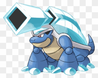 Crystallization Clipart Graphic Free Library Crystal - Crystal Blastoise - Png Download