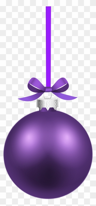 Free Purple Christmas Cliparts, Download Free Clip - Purple Christmas Ball Png Transparent Png