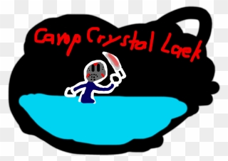 Clip Black And White Download Camp Crystal Lake Clipart - Png Download