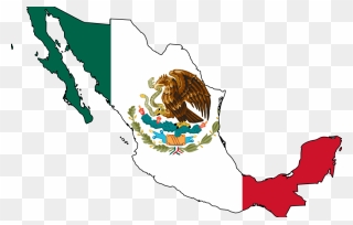 Baja With Stu From - Mexico Flag Clipart