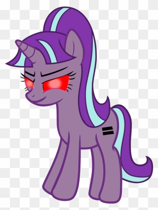Glowing Evil Eyes Png - Starlight Glimmer Evil My Little Pony Clipart
