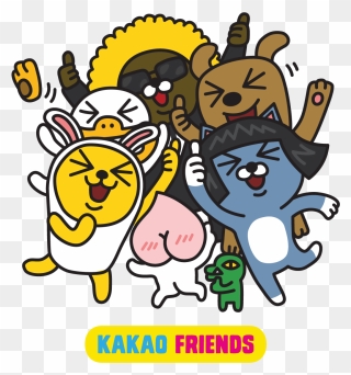 Kakaofriends - Transparent Kakao Friends Png Clipart