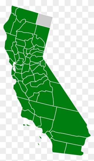 Quail Clipart State California Bird - California Senate Election Results By County 2018 - Png Download