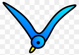 Simple Bird Drawing Easy Clipart
