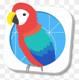 Pets Clipart Blue Bird - Macos Bird - Png Download