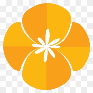 Social Media - California Poppy Symbol Clipart