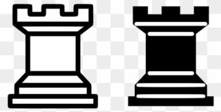 Chess Piece Rook Png Icons - Rook Chess Piece Clipart