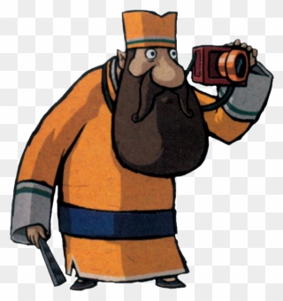 One Of The Weirder Characters Of Wind Waker You Can - Wind Waker Camera Guy Clipart