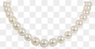 Transparent Pearl Necklace Clipart - Transparent Transparent Background Transparent Pearls - Png Download
