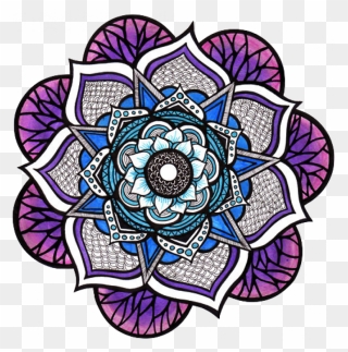 Flower Clipart Mandala - Mandalas En Hd Png Transparent Png