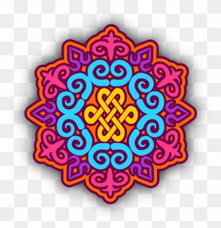 Colorful Mandala Png Clipart