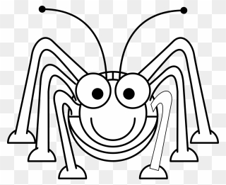 Cartoon Bug Coloring Pages Clipart