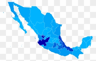 States Map United Mexico Png Download Free Clipart - Mexico Cartoon Map Transparent Png