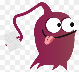 The Wanderer Software Testing Monster Rushing To Read - Cartoon Clipart