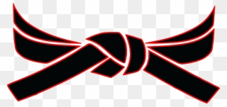 Martial Arts Belt Logo Clipart