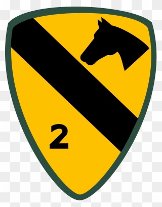 1st Cavalry Cross Clipart Clip Art Library 2 8 Cavalry - 2 Abct 1 Cav - Png Download