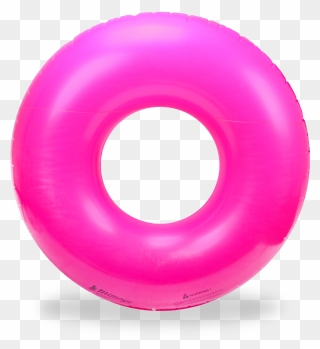 Pink Pool Float Png - Inflatable Clipart